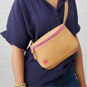 NWT Caryn Lawn Camel Belt Bag